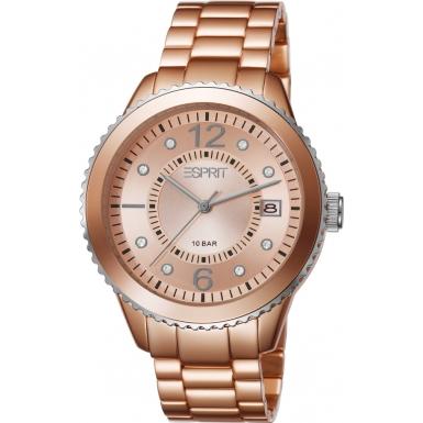 Foto Esprit Ladies Marin Aluminium Rose Gold Watch Model Number:ES105812006