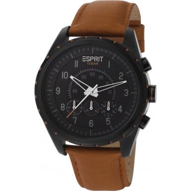 Foto Esprit Mens Colossal Chronograph Brown Watch Model Number:ES105351003