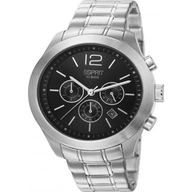 Foto Esprit Mens Misto Black Silver Watch Model Number:ES105371003