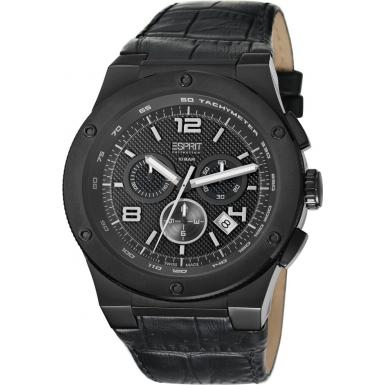 Foto Esprit Mens Phorcys All Black Watch Model Number:EL101811F04