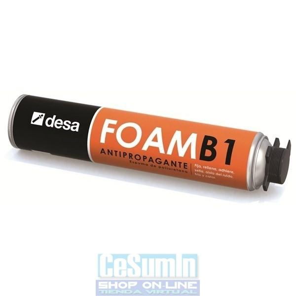 Foto Espuma de poliuretano desa-foam b1 pistolable 700 ml - desa - ref: 270