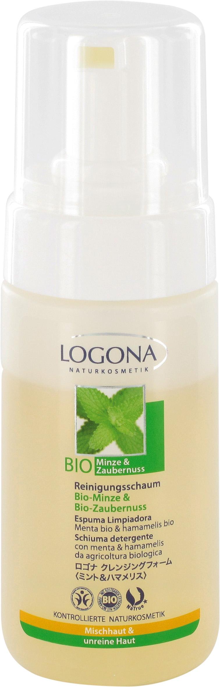 Foto Espuma limpiadora Menta y Hamamelis Bio Logona, 100ml