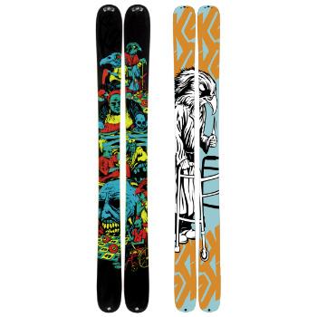 Foto Esquís Freeride K2 Hellbent 169 12/13 - colourful