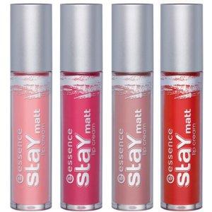 Foto essence 04,silky red, essence-stay matt lip cream