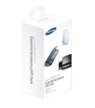 Foto Essential Accessory Gift Pack para Samsung galaxy S3 Azul