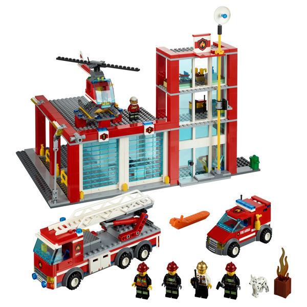 Foto Estación de bomberos Lego