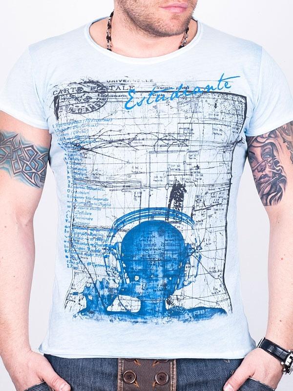 Foto Estadiente Camiseta - Azul Claro - S