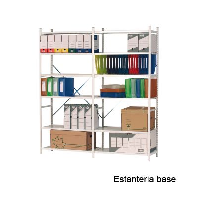 Foto Estantería de base modular de 6 estantes Fast Paperflow