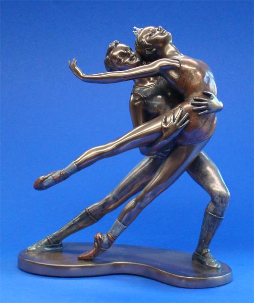 Foto Estatua de bronce Body Talk Ballet de Veronese