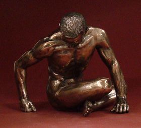 Foto Estatua de bronce Body Talk Men 2011 de Veronese