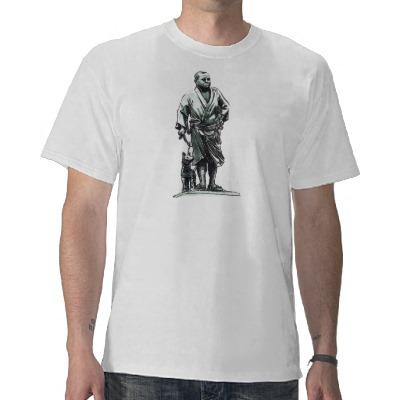 Foto Estatua de Saigo Takamori Camisetas