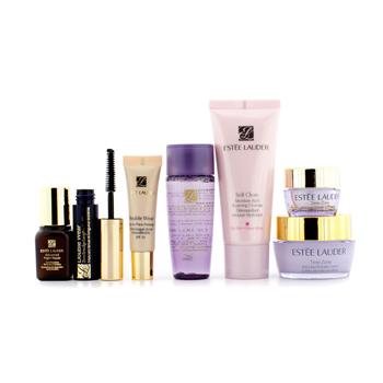 Foto Estee Lauder - Set Time Zone: Desmaquillador + Loción Estimulante + Crema + Reparador Noche + Crema Ojos + Corrector + Máscara 7pcs