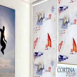 Foto Estores enrollables impresos Actuality 60x60cm