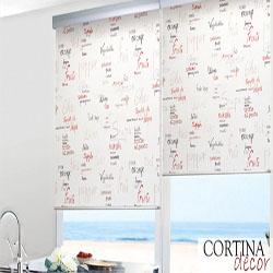 Foto Estores enrollables impresos Chef 60x60cm