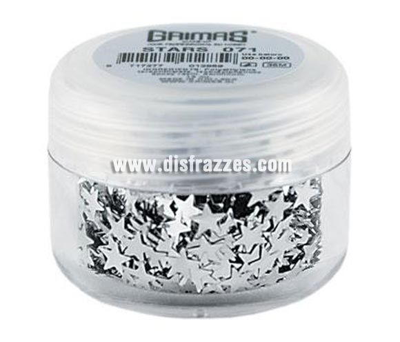 Foto Estrellas de 10 ml. en color plata.