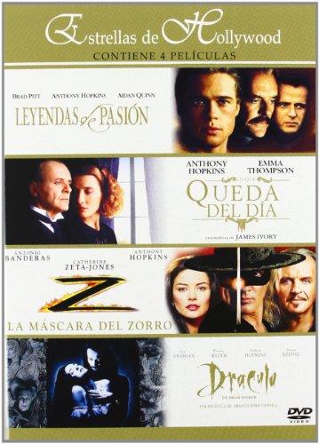 Foto Estrellas De Hollywood: Dracula De Bram Stocker / Leyendas De Pasión / Lo Que Queda Del Día / La Mancha Humana [DVD]