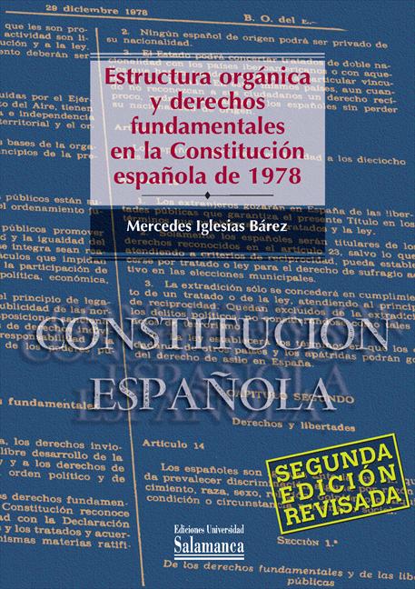 Foto Estructura orgánica y derechos fundamentales en la constitución española de 1978
