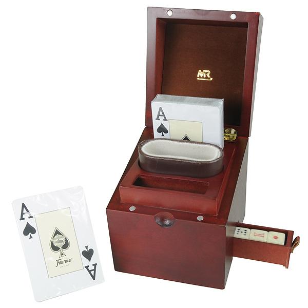 Foto Estuche de cartas + Cubilete + Dados MR