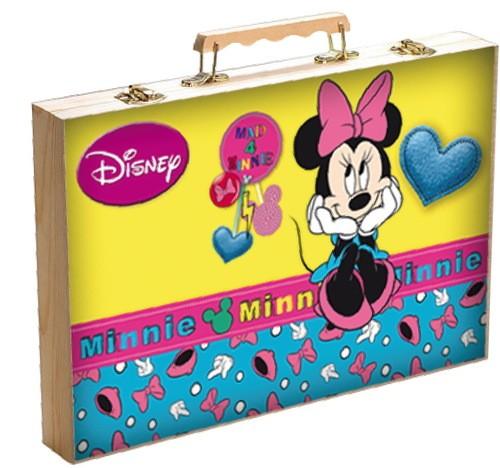 Foto Estuche madera minnie 66 piezas