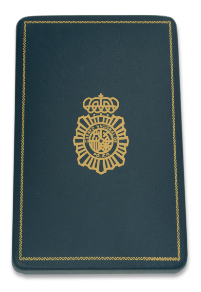 Foto Estuche Martínez Albainox medalla Policia Nacional 09216