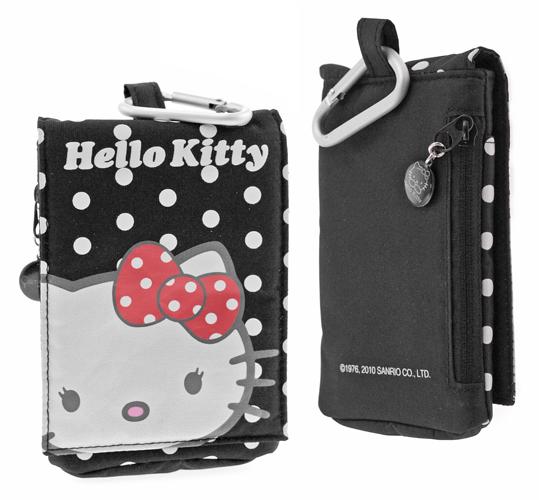 Foto Estuche multifunción Hello Kitty de color Negro