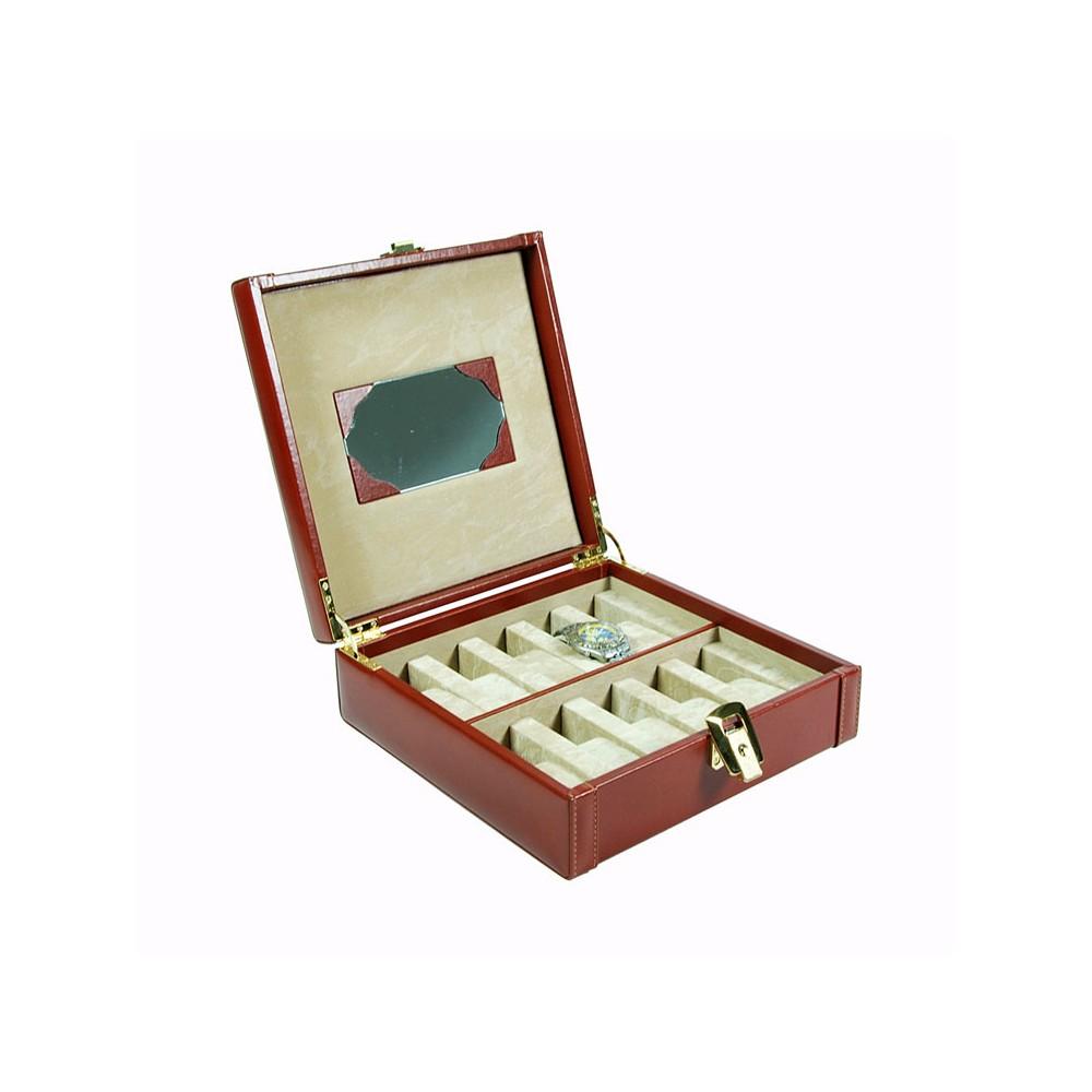 Foto Estuche piel 10 relojes (Color: CUERO, Talla: U)