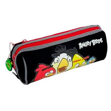 Foto Estuche portatodo con dos cremalleras de Angry Birds