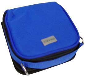 Foto Estuche p/reproductor+12 cd c-2cd azul