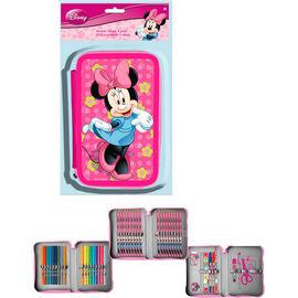 Foto Estuche triple completo Minnie Disney