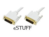Foto eSTUFF ES2061 - dvi - dvi cable 1.8m - dvi-d, 24+1 dual link, gold ...