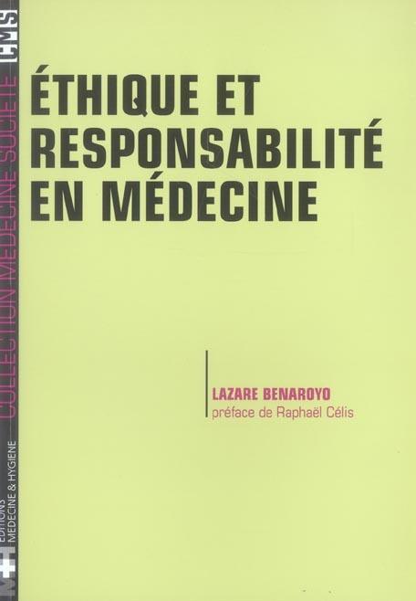 Foto Ethique et responsabilite en medecine