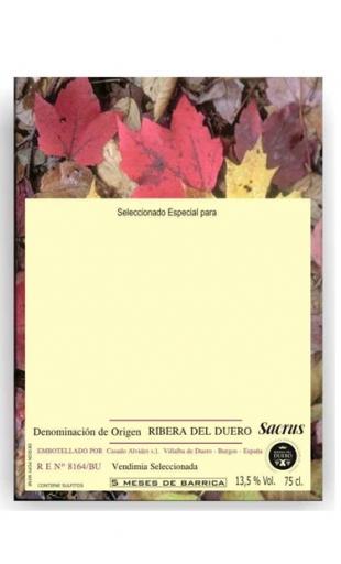 Foto Etiqueta personalizada ribera del duero