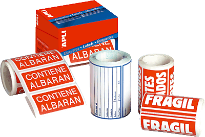 Foto Etiquetas envío 200 uds Apli