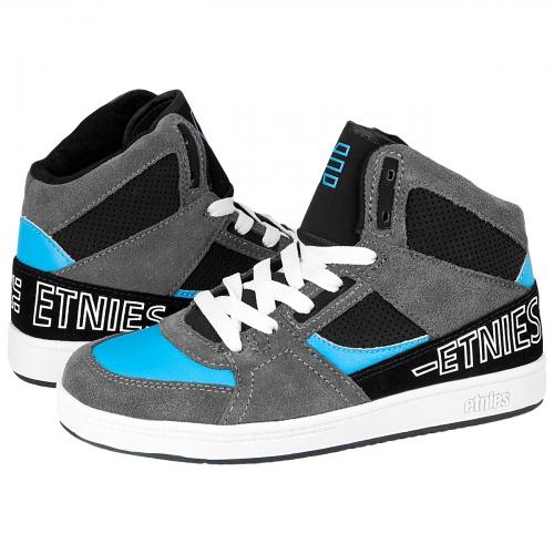 Foto Etnies Kids Ollie Kings SMU deportivas skate gris/negro/azul