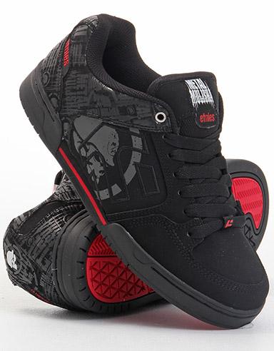 Foto Etnies Metal Mulisha Charter Shoe - Black/Red/Grey