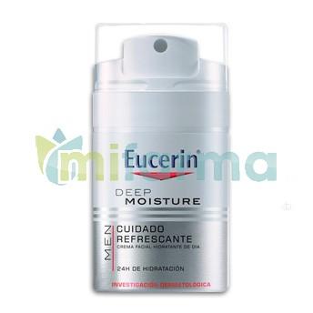 Foto Eucerin Men Deep Cuidado Refrescante Crema Facial Hidratante de Dia 50 ml