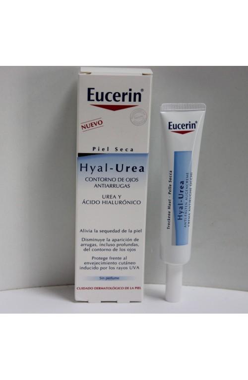 Foto Eucerin piel seca hyal urea contorno ojos antiarrugas 15 ml con urea y