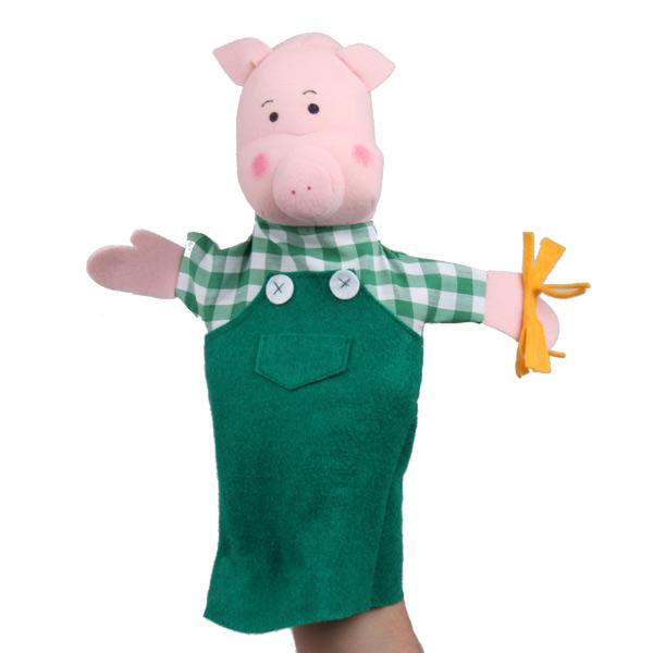 Foto Eurekakids Marioneta cerdito verde