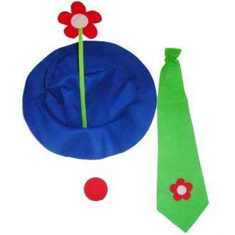 Foto Eurekakids Set payaso azul verde rojo