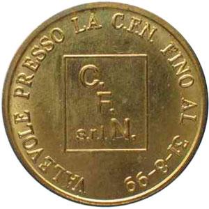Foto Euro prueba Italia (50 centimos de euro). C.F.N. (Milán).