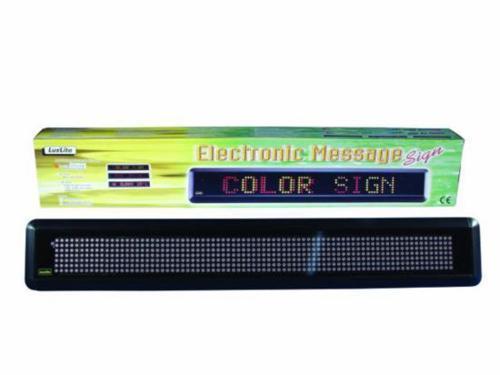 Foto EUROLITE 80500110 Display Alphanumeric Led Color 71x11cm