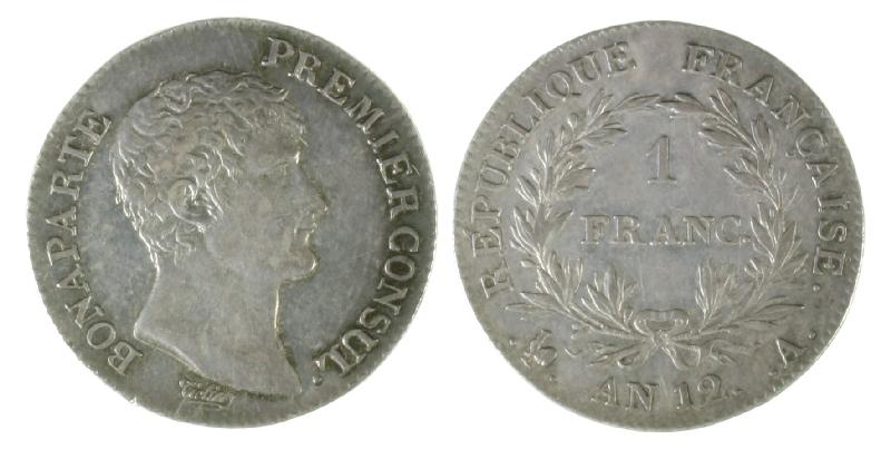 Foto Europa 1 Franc An 12