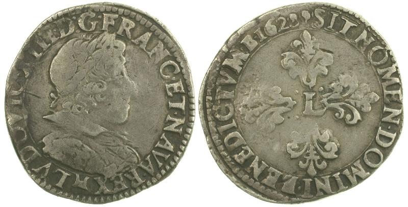 Foto Europa 1/2 Franc 1628