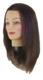 Foto Eurostil - cabeza maniqui academia cabello natural 35-40 cm (00624) con soporte