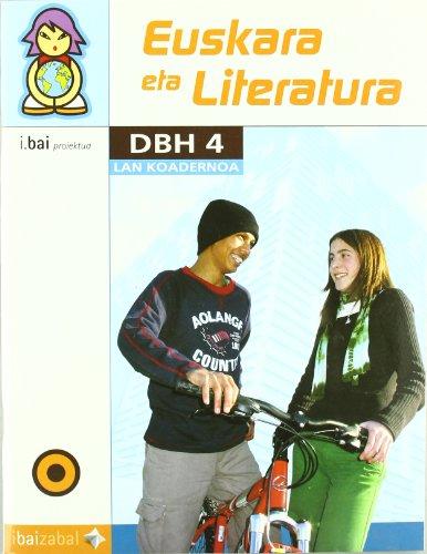 Foto Euskara eta Literatura -DBH 4- Lan Koadernoa: I.Bai proiektua