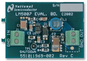 Foto evaluation board kit, lm5007 series; LM5007EVAL