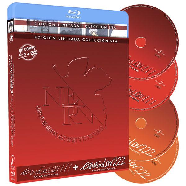 Foto Evangelion: 1.11 + Evangelion: 222 (Blu-Ray)