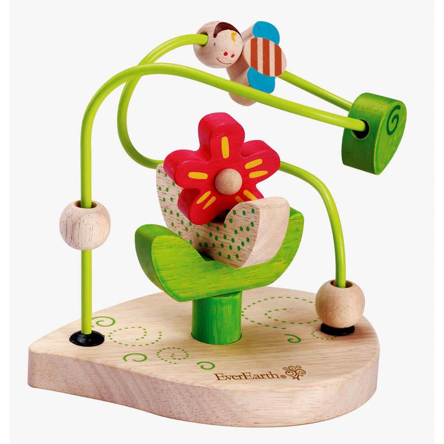 Foto EverEarth Bee Bead Fun With Stacking Flower Toy 18+ months