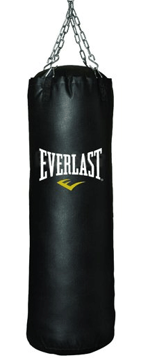 Foto Everlast 5106 Split Leather 106 x 35 cm Black Unfilled Saco de Boxeo