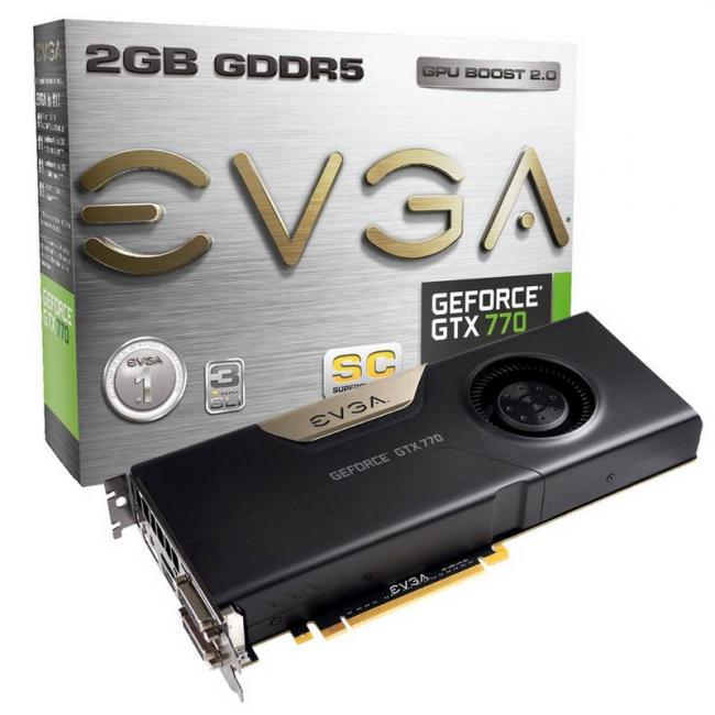 Foto Evga geforce gtx 770 sc 2gb gddr5
